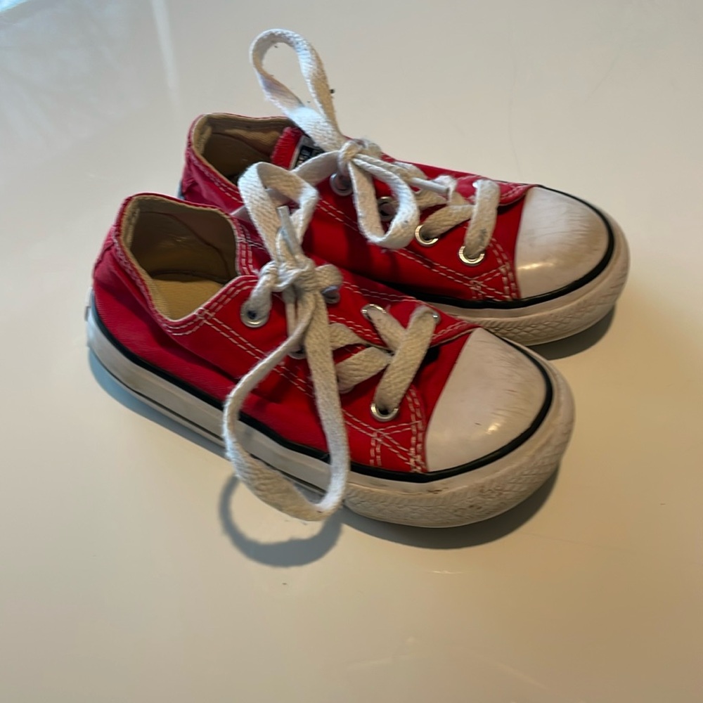Red Converse - 7T